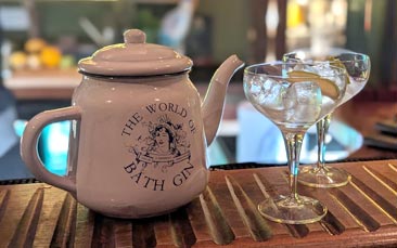 gin teapot drinks hen party