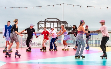 i360 & skate experience hen party