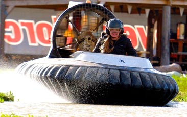 hovercraft racing hen party