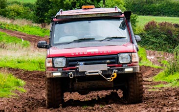 4x4 driving hen party