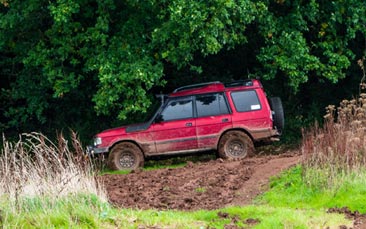 4x4 driving hen party