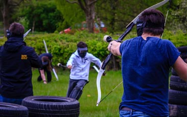 archery tag hen party
