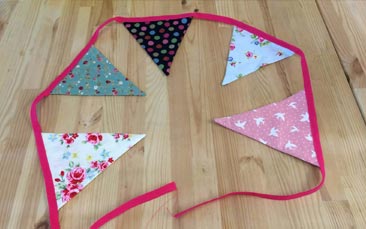 bunting making hen party