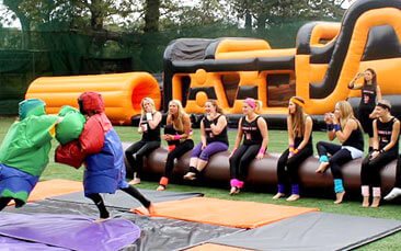 inflatable games hen party