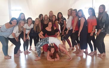 laughter yoga hen party