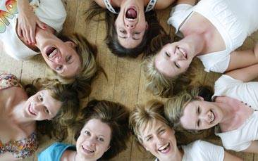 laughter yoga hen party