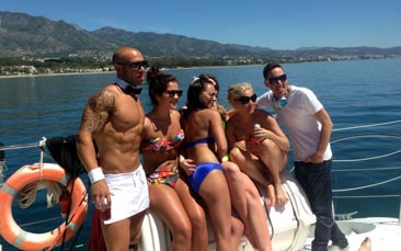 party boat hen party
