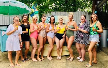 private spa party hen party