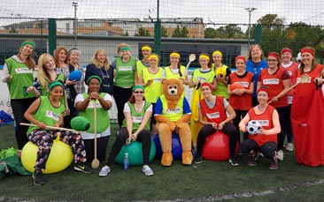 school sports day hen party