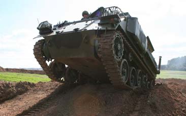 tank driving hen party