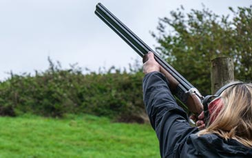 clay shooting hen party