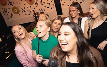 karaoke and cocktails