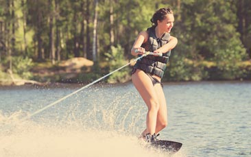 wakeboarding hen party