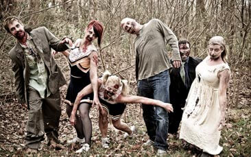 zombie survival day hen party