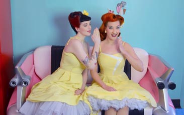 1950s makeover hen party