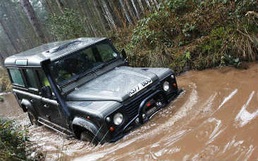 4x4 driving hen party