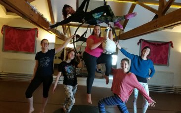aerial arts class hen party