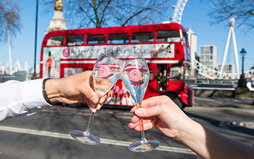 afternoon tea bus hen party