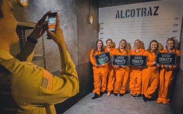 alcotraz prison cocktail experience hen party
