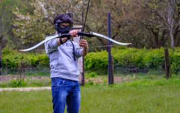 archery tag hen party