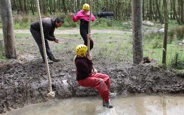 assault course hen party