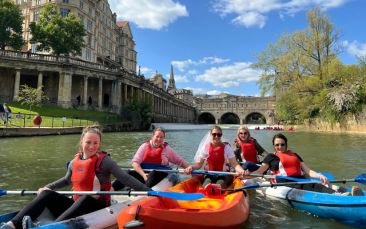 avon paddle adventure hen party