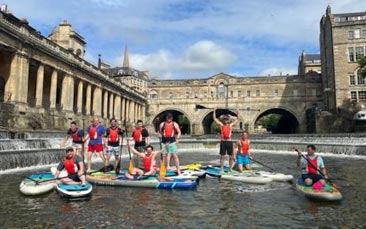 avon paddle adventure hen party