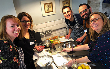 baking class hen party