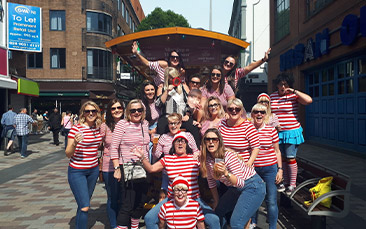 beer bike hen party