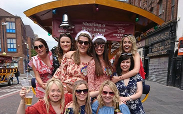 beer bike hen party