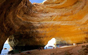 benagil caves cruise hen party