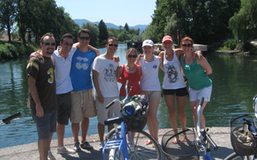 bike hire hen party