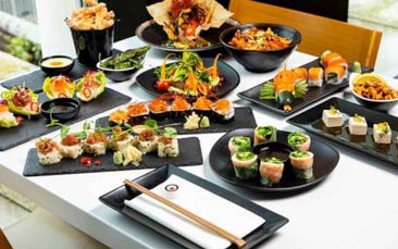 bottomless asian tapas and drinks hen party