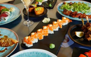 bottomless asian tapas and drinks hen party