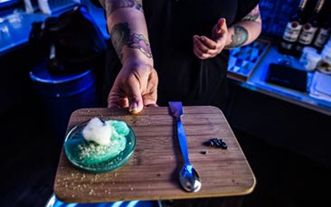 Breaking Bad cocktail lab hen party