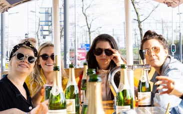 bubbles bike hen party