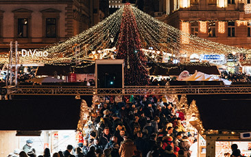 christmas market hen party