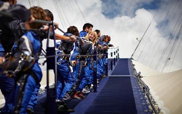 climb the o2 hen party