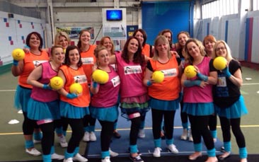 dodgeball hen party