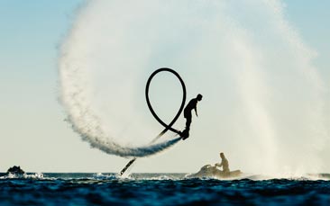 extreme water jetpack hen party