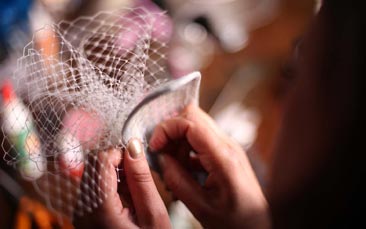 fascinator making hen party