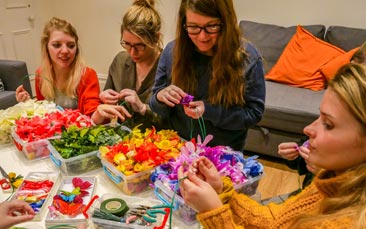 flower crown workshop hen party