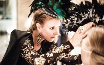 luxury headdress workshop hen party