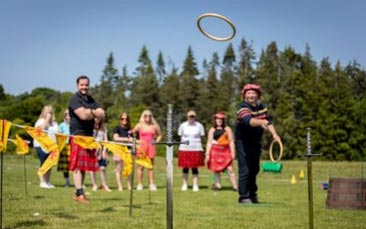 highland games hen party
