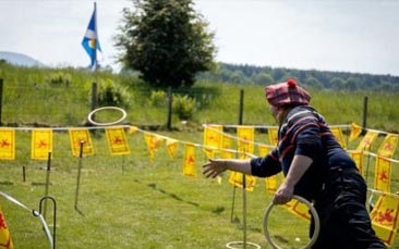 highland games hen party