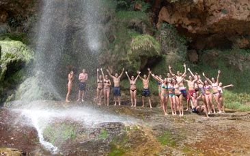hot springs hen party