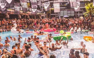 Ibiza rocks hen party