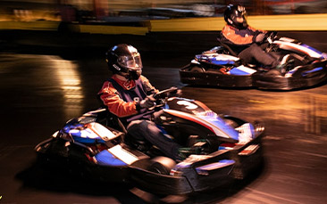 indoor go karting hen party