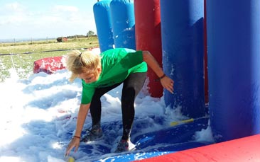 inflatable games hen party