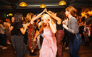 irish dance party hen party